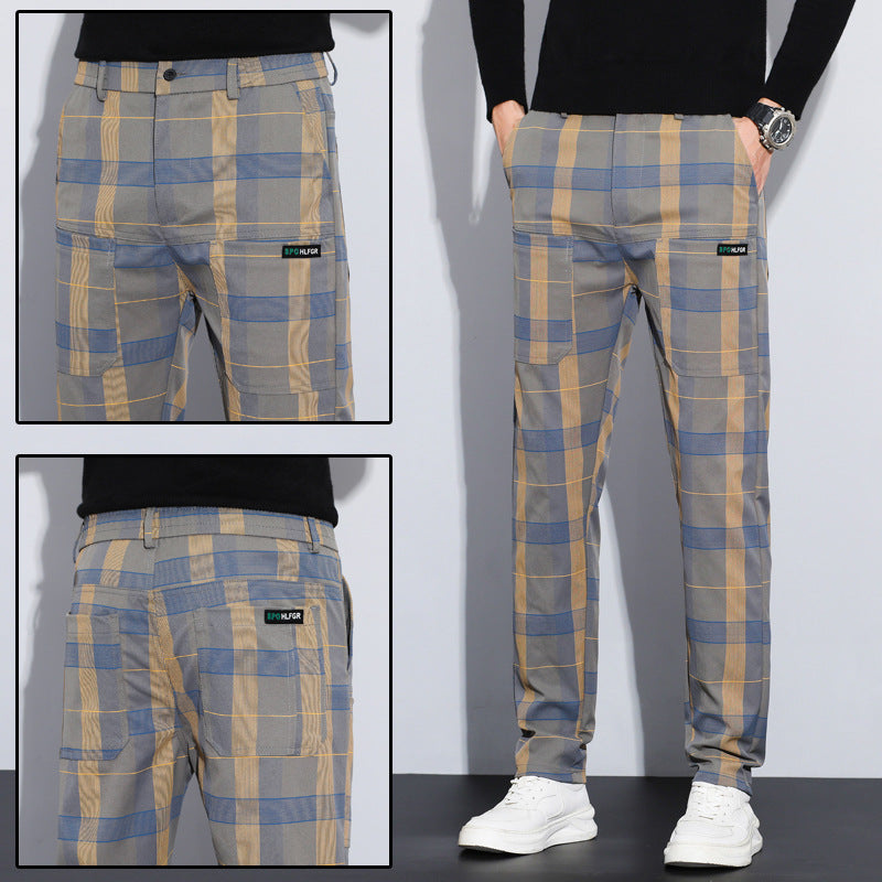 zd292-Men's autumn and winter straight casual pants
