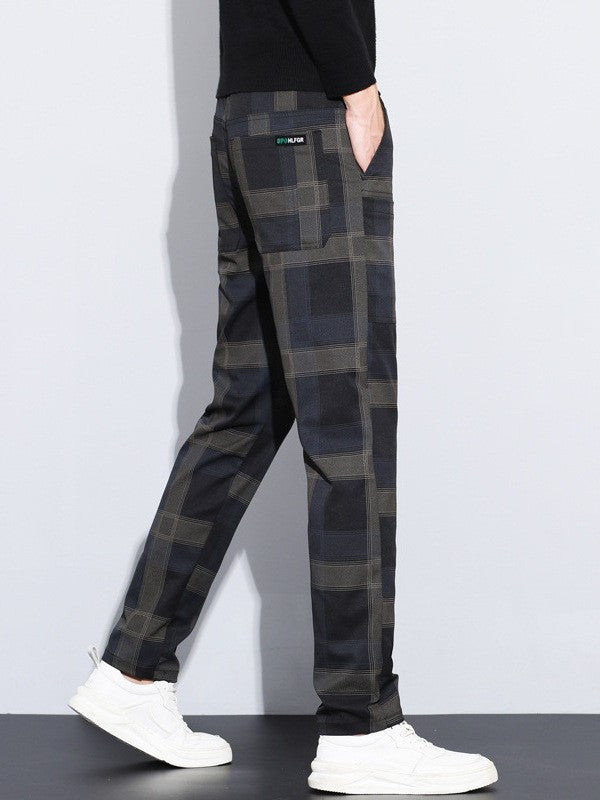zd292-Men's autumn and winter straight casual pants