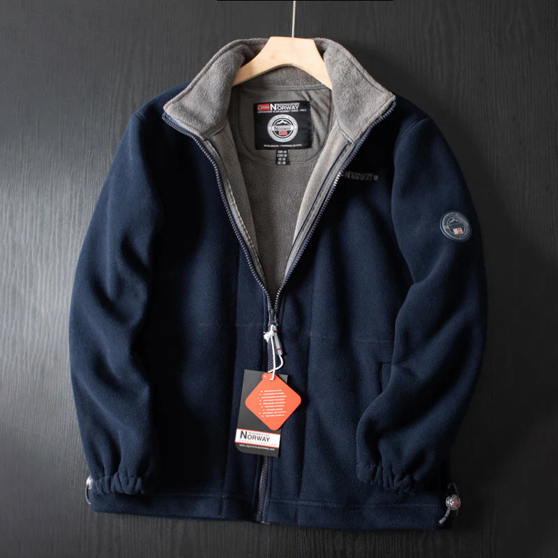 cm167-Men's thick fleece jacket