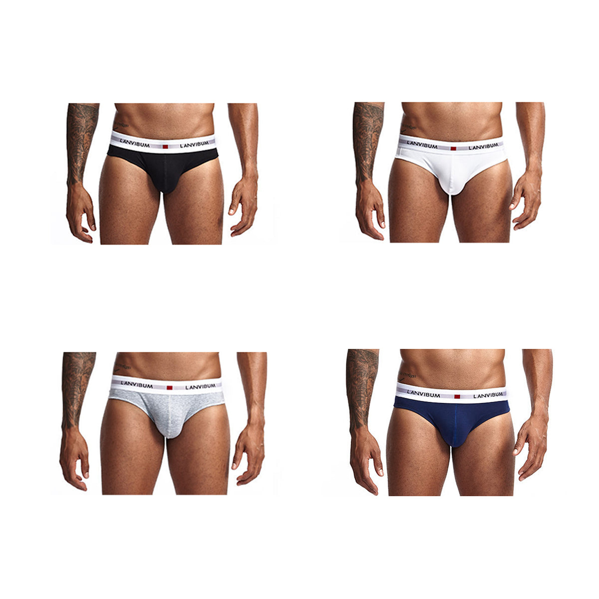 cm316-Men's Sexy Cotton Stretch Briefs