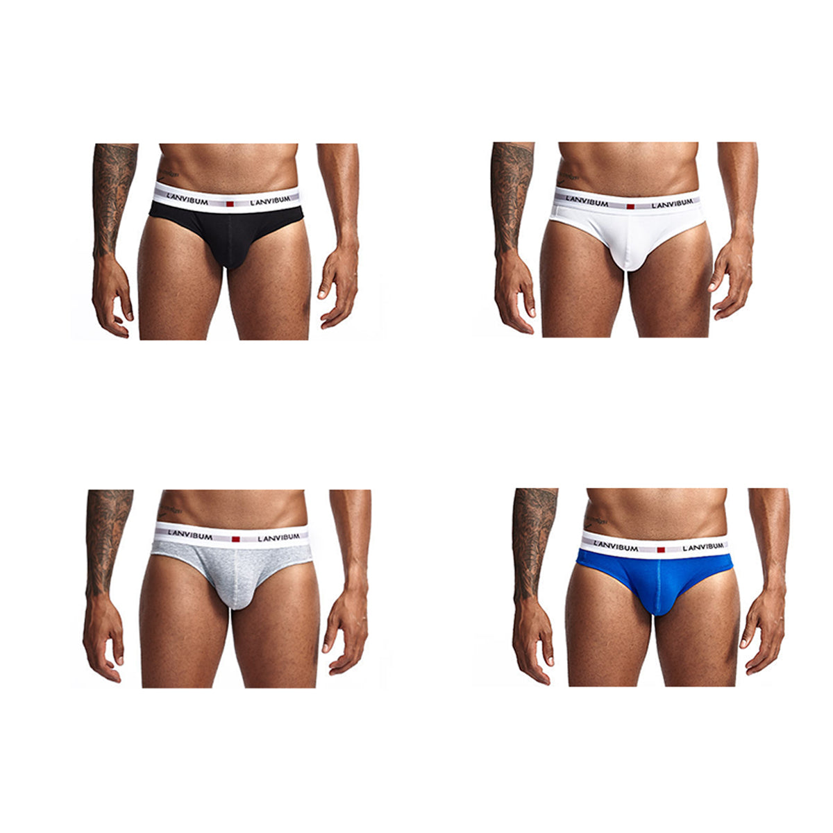 cm316-Men's Sexy Cotton Stretch Briefs