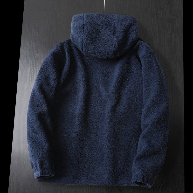 2025 Men's new double-layer fleece hoodie(cm326)