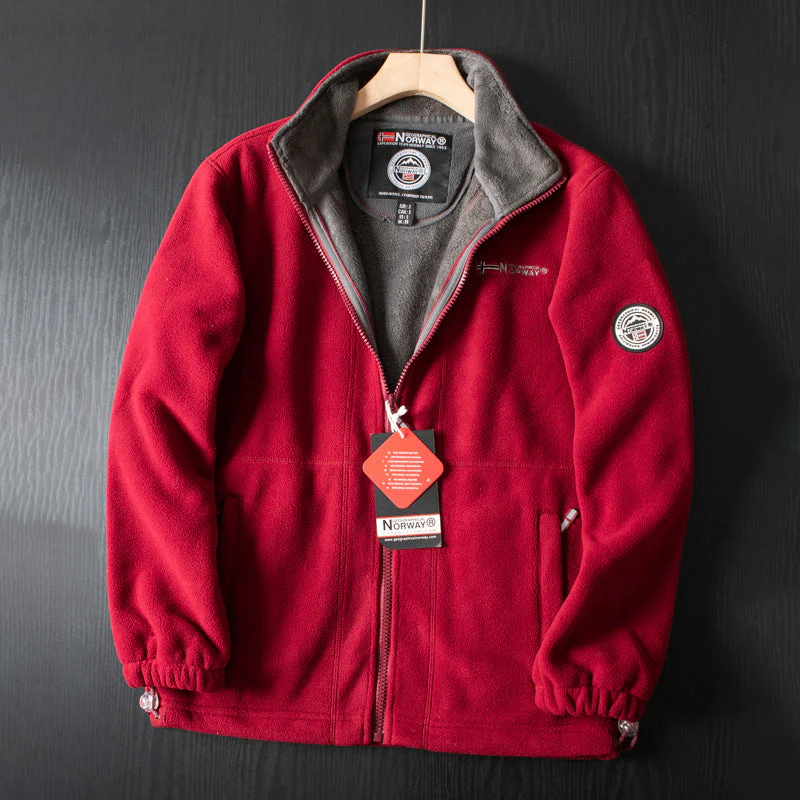 cm167-Men's thick fleece jacket