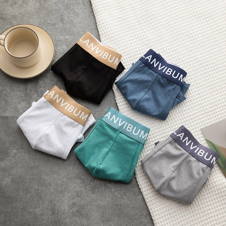 qh345-Antibacterial breathable men's underwear