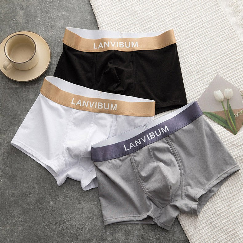 qh345-Antibacterial breathable men's underwear