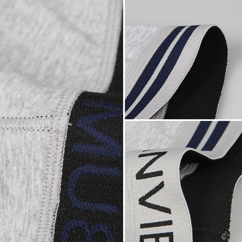 qh357-Cotton men's boxer briefs
