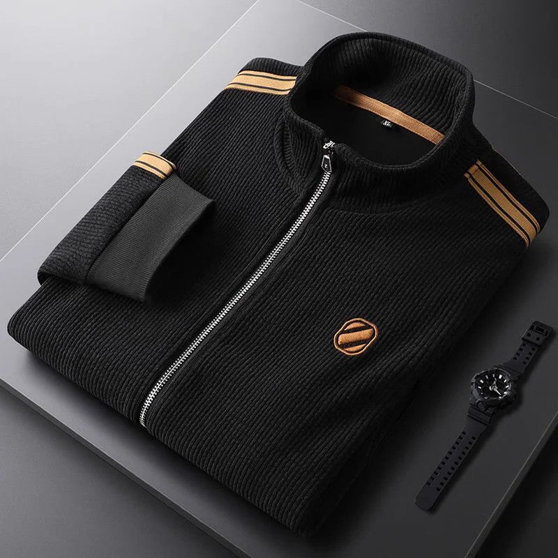 cm194-Men's warm casual trendy sports suit