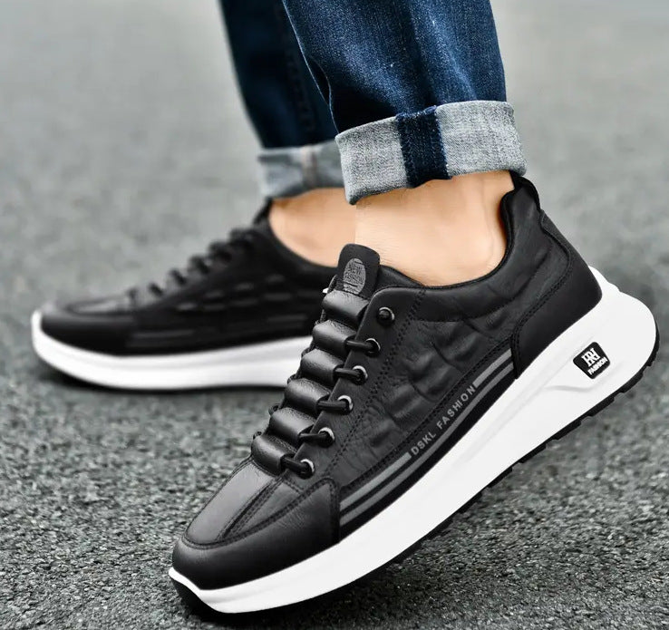 2025 Men's waterproof soft sole running shoes