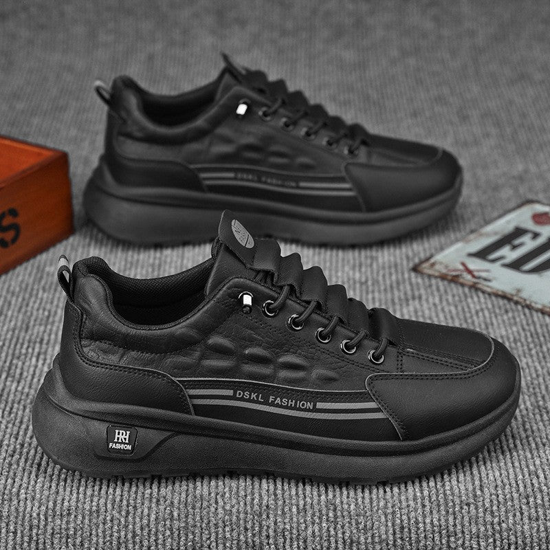 2025 Men's waterproof soft sole running shoes