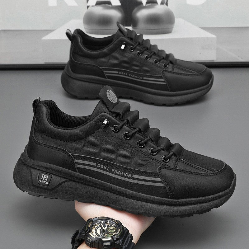 2025 Men's waterproof soft sole running shoes