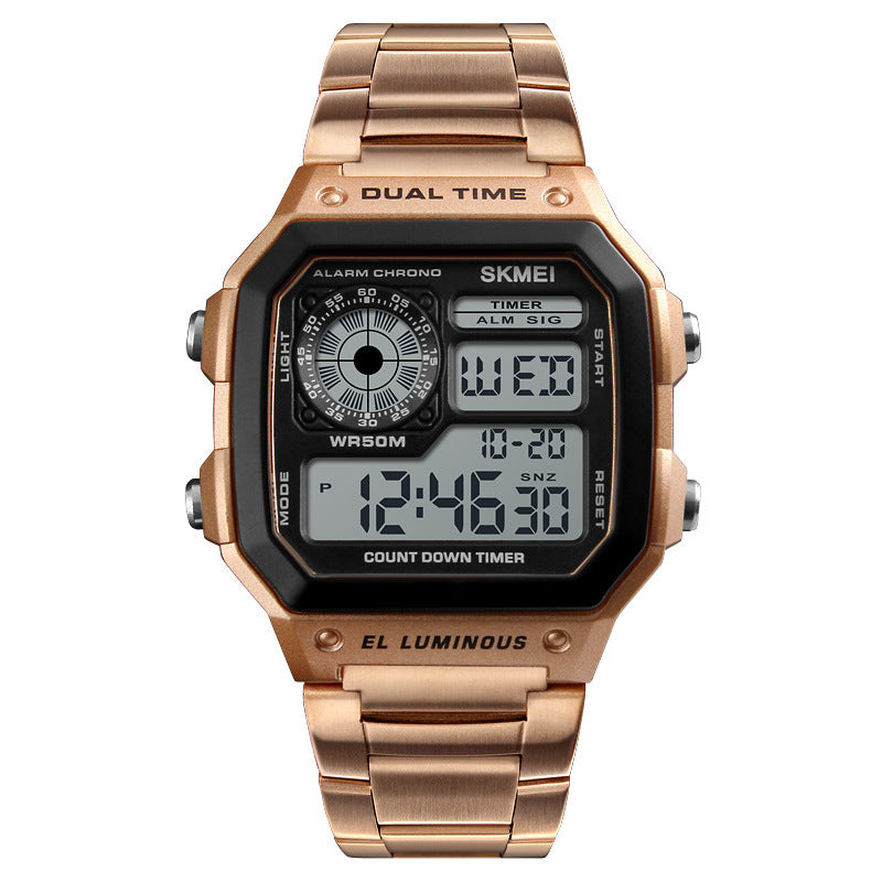 wh126-2025 Men's sports trendy luminous watch