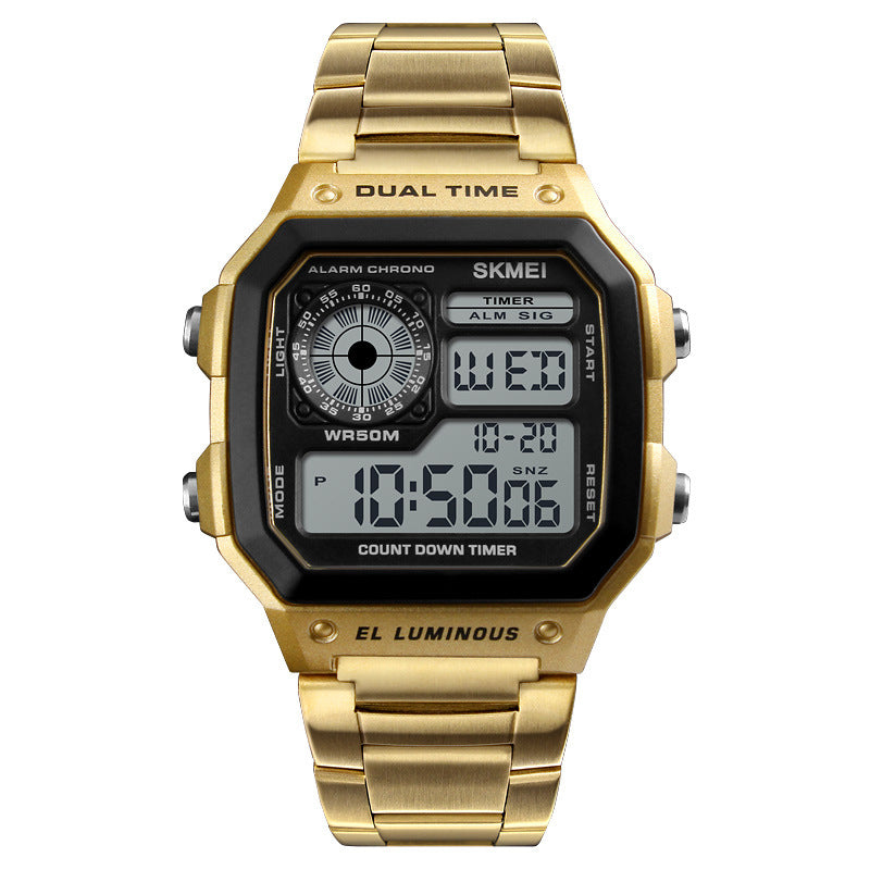 wh126-2025 Men's sports trendy luminous watch