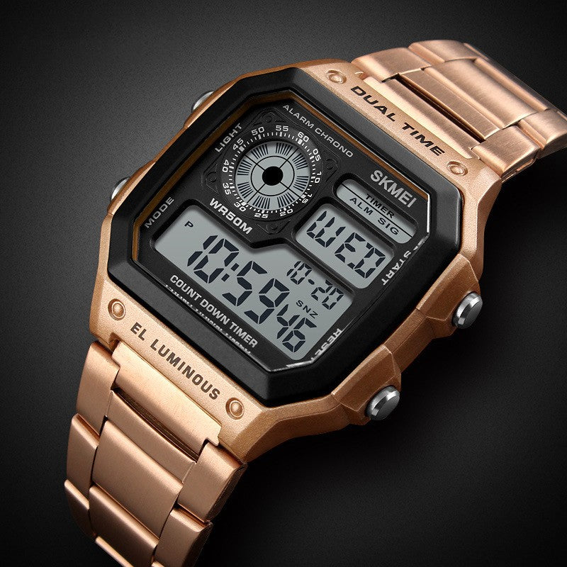 wh126-2025 Men's sports trendy luminous watch