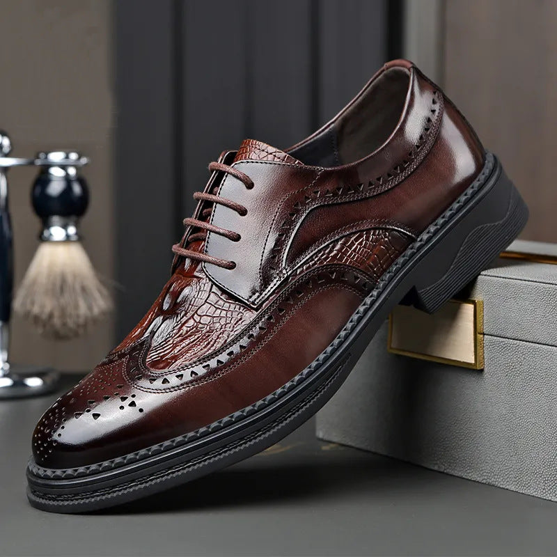 Men's business British style leather shoes(cm239)