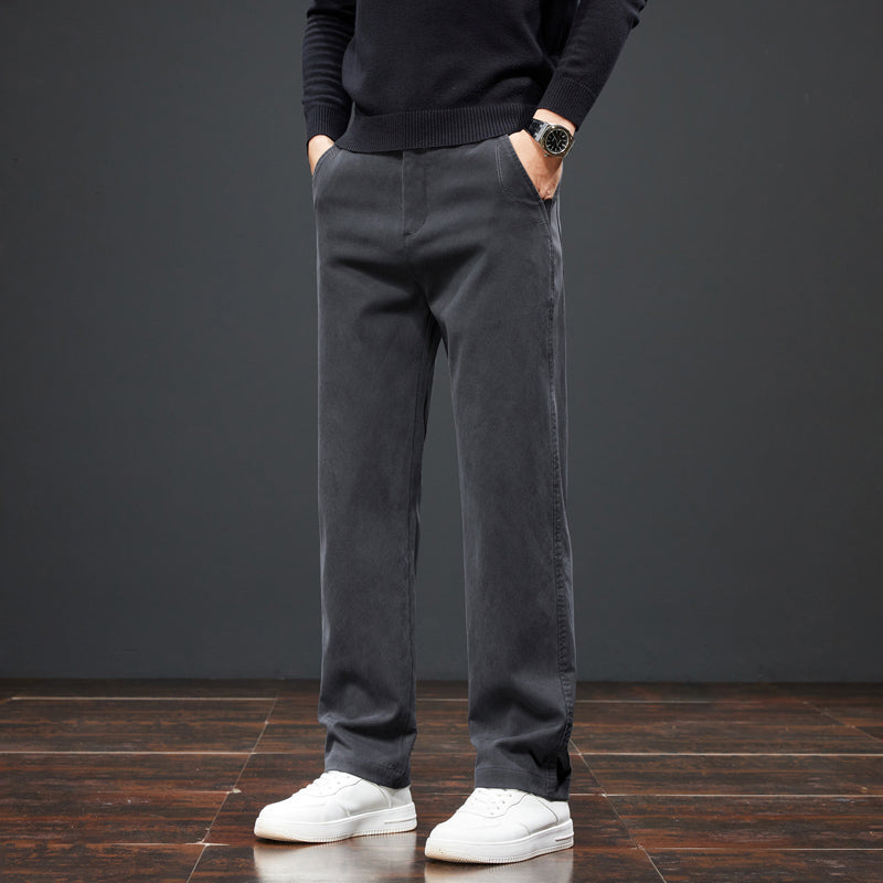 Men's new casual business straight trousers(you348)
