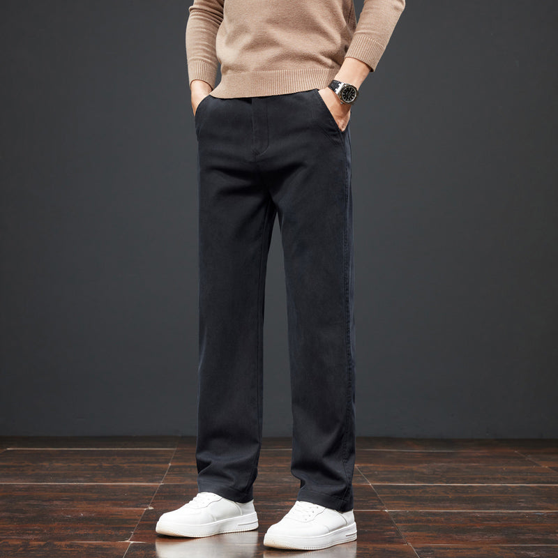 Men's new casual business straight trousers(you348)
