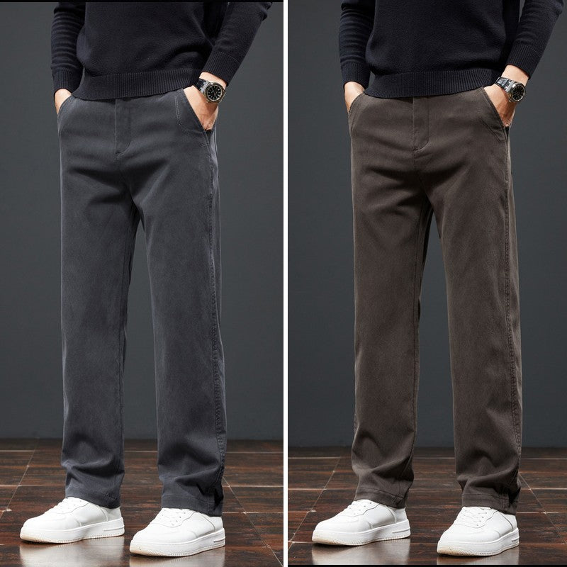 Men's new casual business straight trousers(you348)