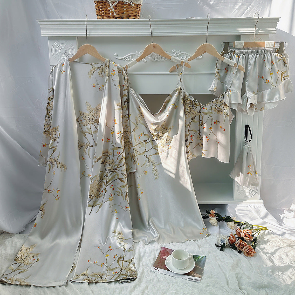 2025 Women's four-season home wear five-piece set(cm250)