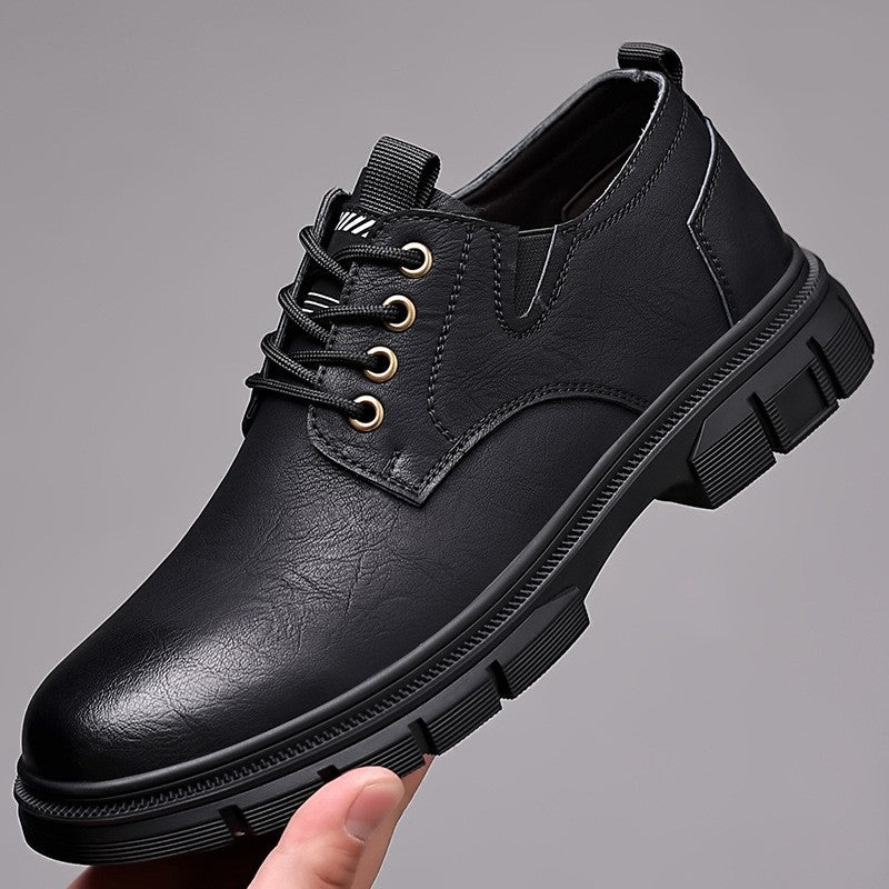 Men's outdoor casual lace-up retro leather shoes(cm274)