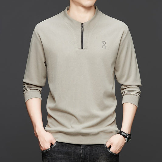 Men's Casual Fashion Long Sleeve Half Zip Sweatshirt(you352)