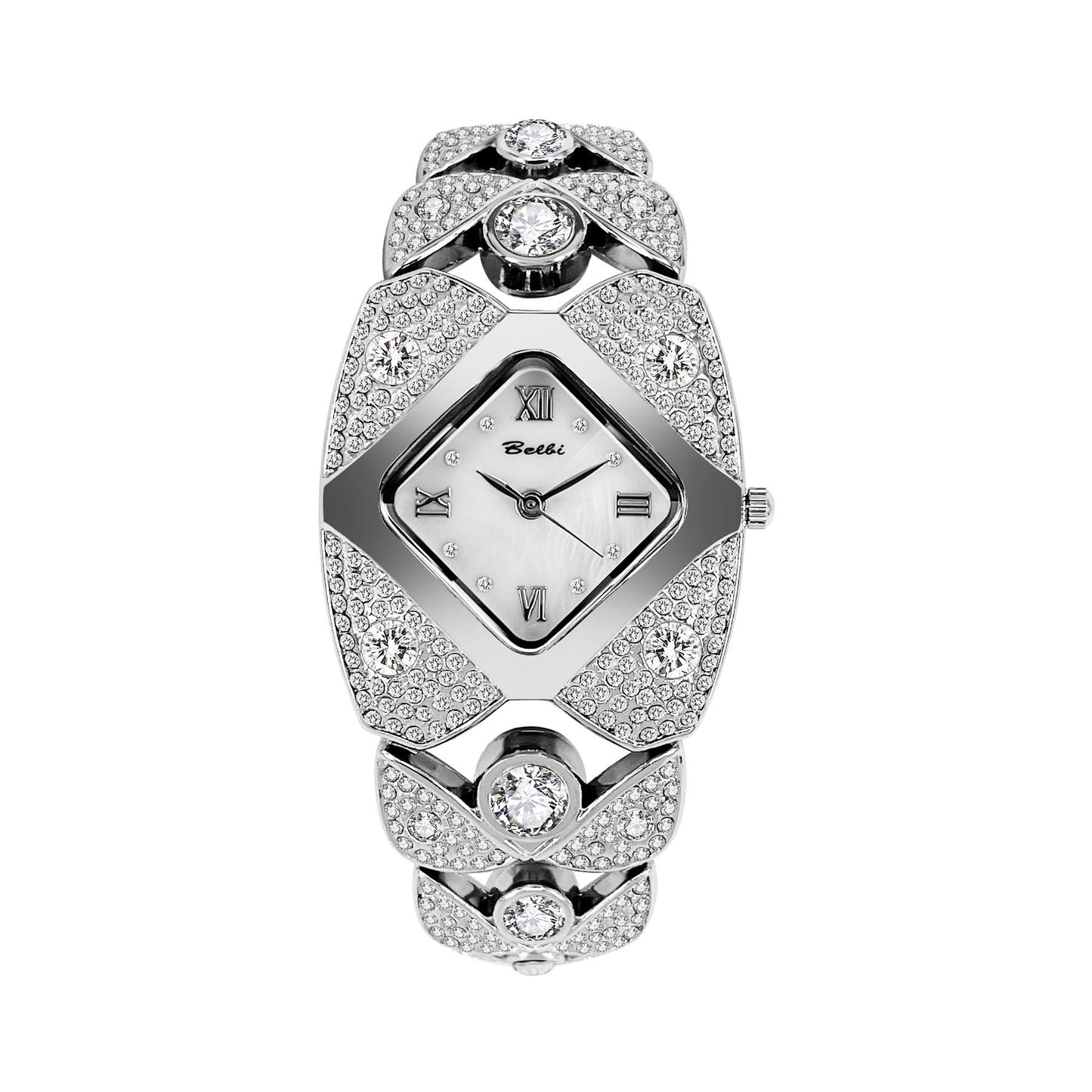 Women's Fashion Quartz Watch with Rhinestones(acc46)