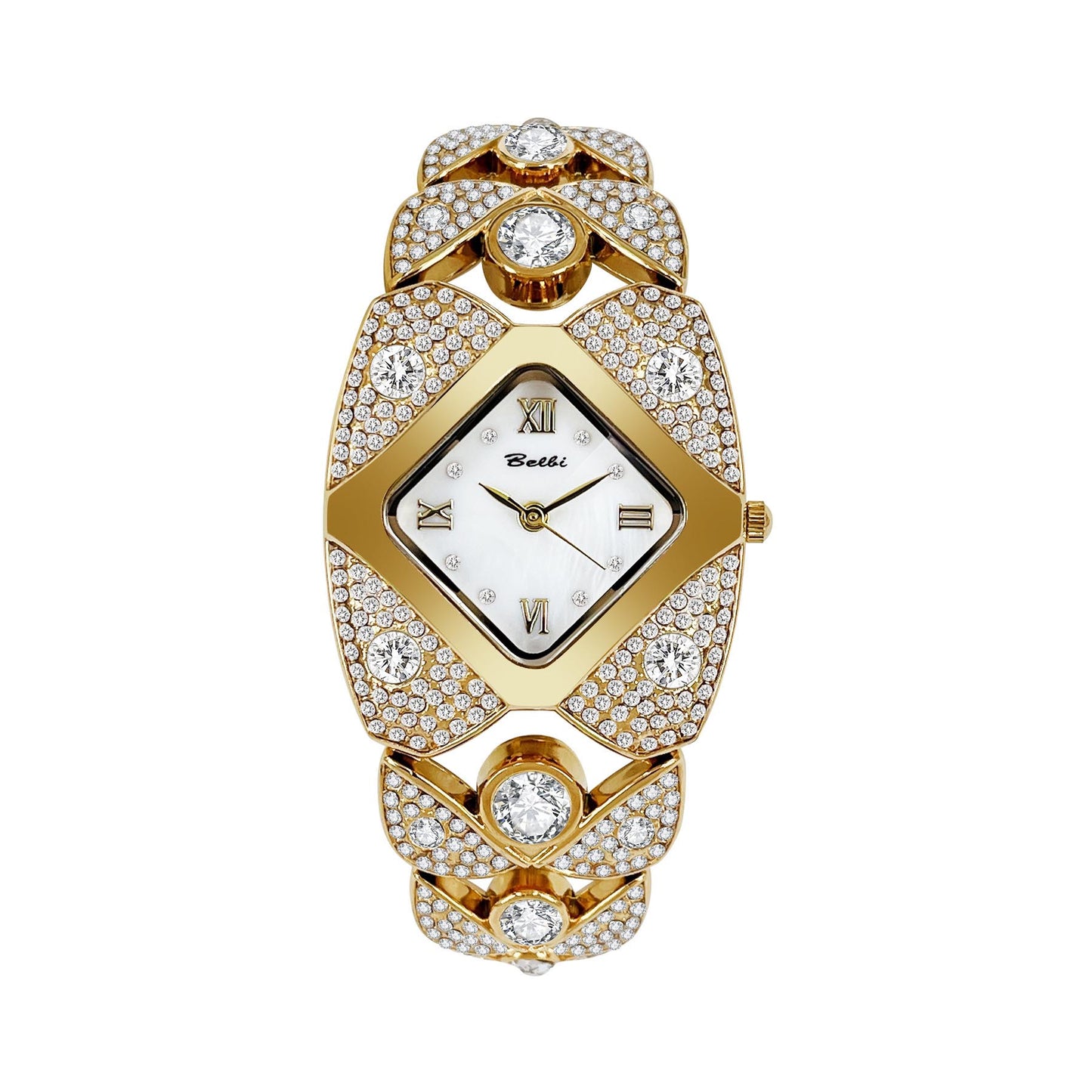 Women's Fashion Quartz Watch with Rhinestones(acc46)