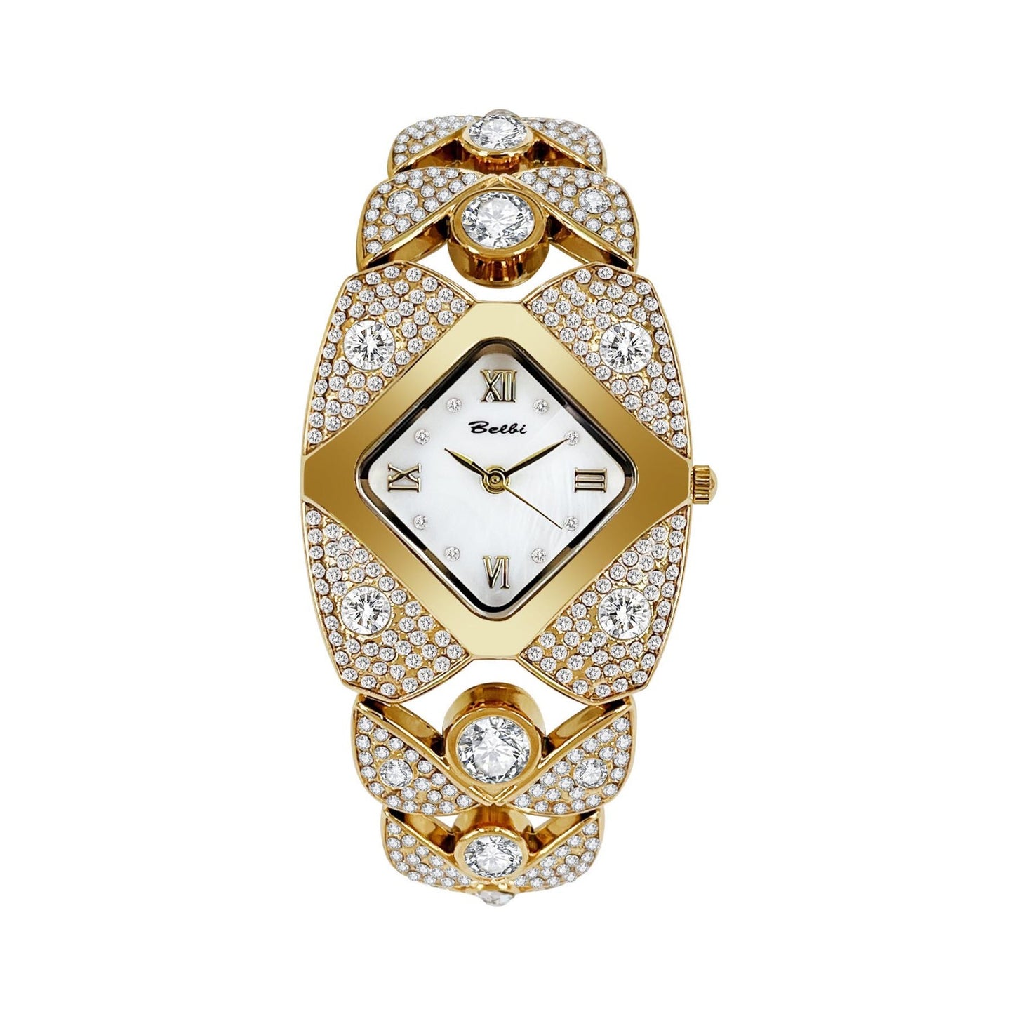 Women's Fashion Quartz Watch with Rhinestones(acc46)