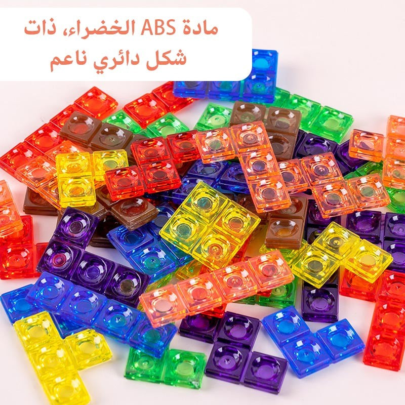 Children's educational 3D Tetris building blocks three-dimensional puzzle toy