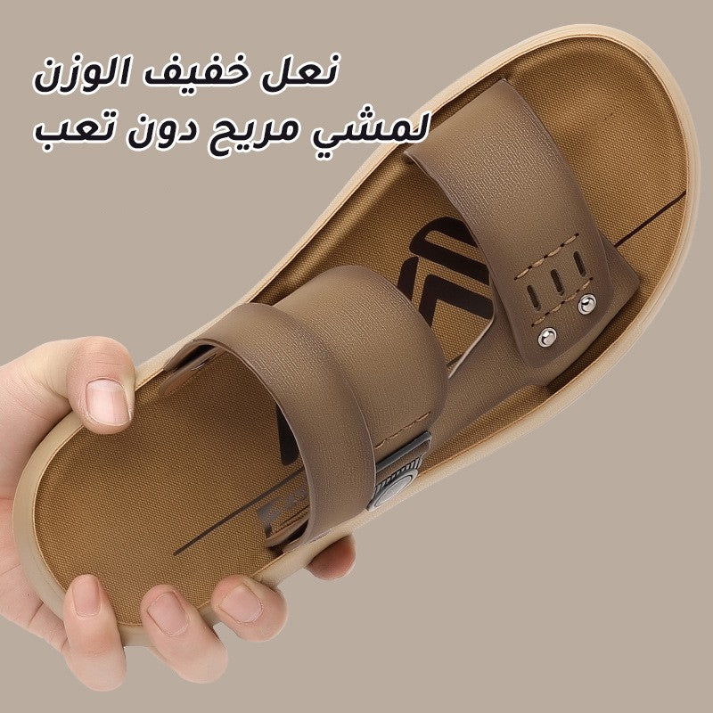 Men's new portable two-wear beach sandals