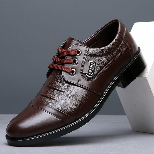 Men's genuine leather business formal shoes