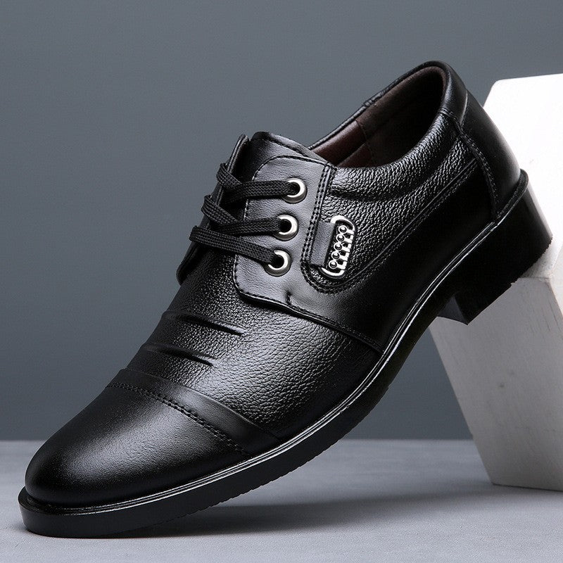 Men's genuine leather business formal shoes