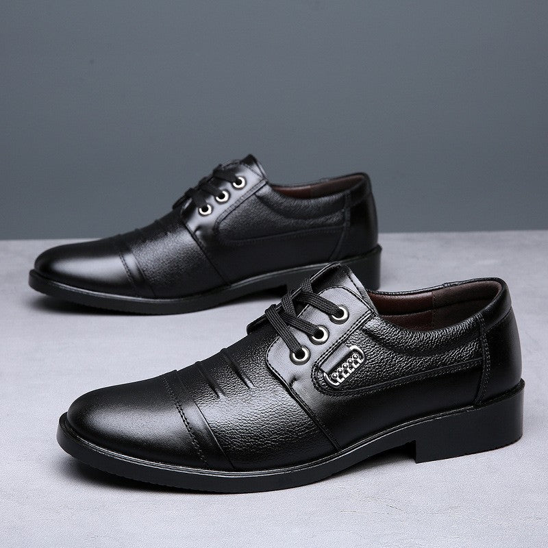 Men's genuine leather business formal shoes