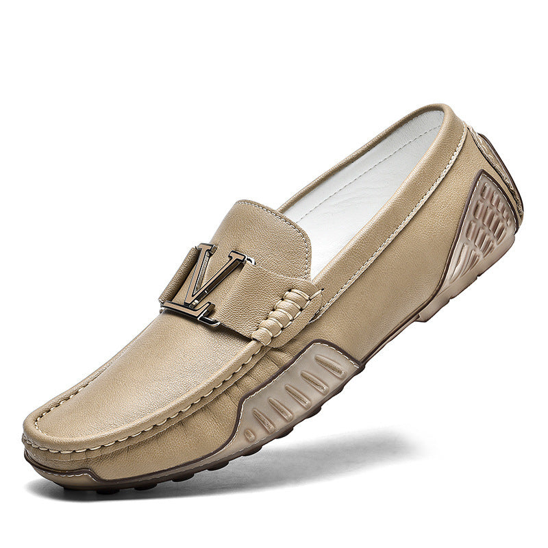 Fashion casual men's leather shoes(px83)