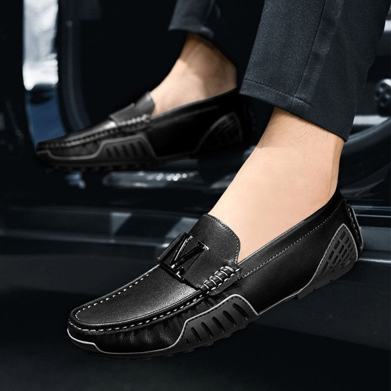 Fashion casual men's leather shoes(px83)