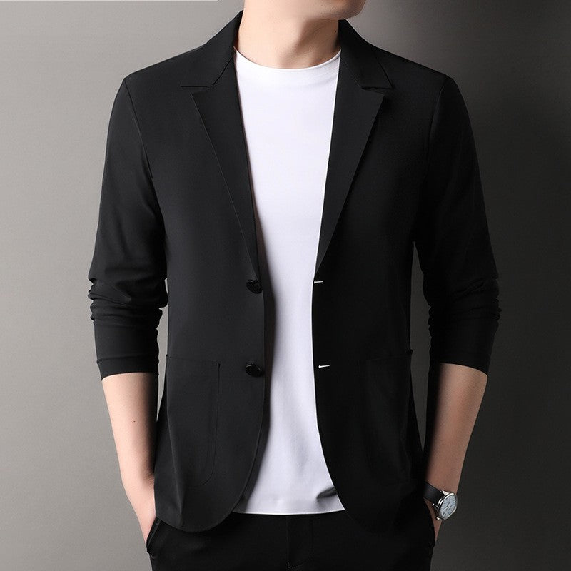 Summer men's thin casual versatile fashion coat(px366)