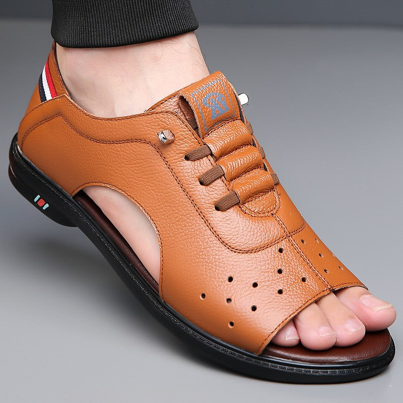 Summer men's breathable casual sandals(px89)