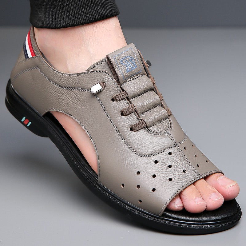 Summer men's breathable casual sandals(px89)