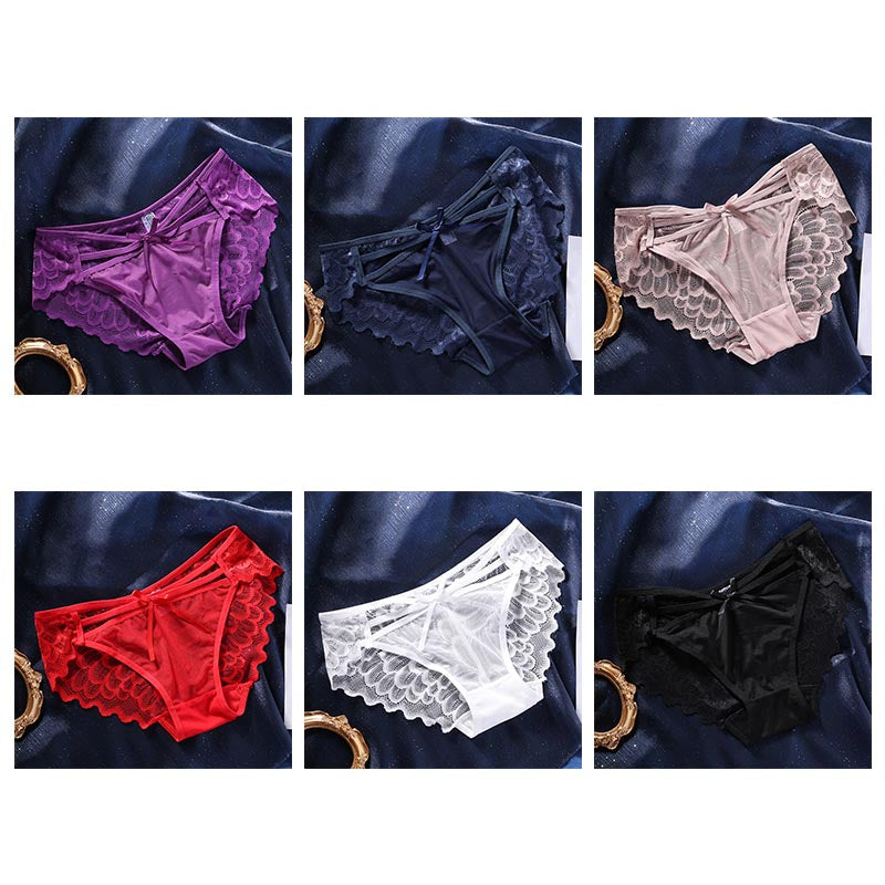 Ladies summer quick-drying breathable lace panties
