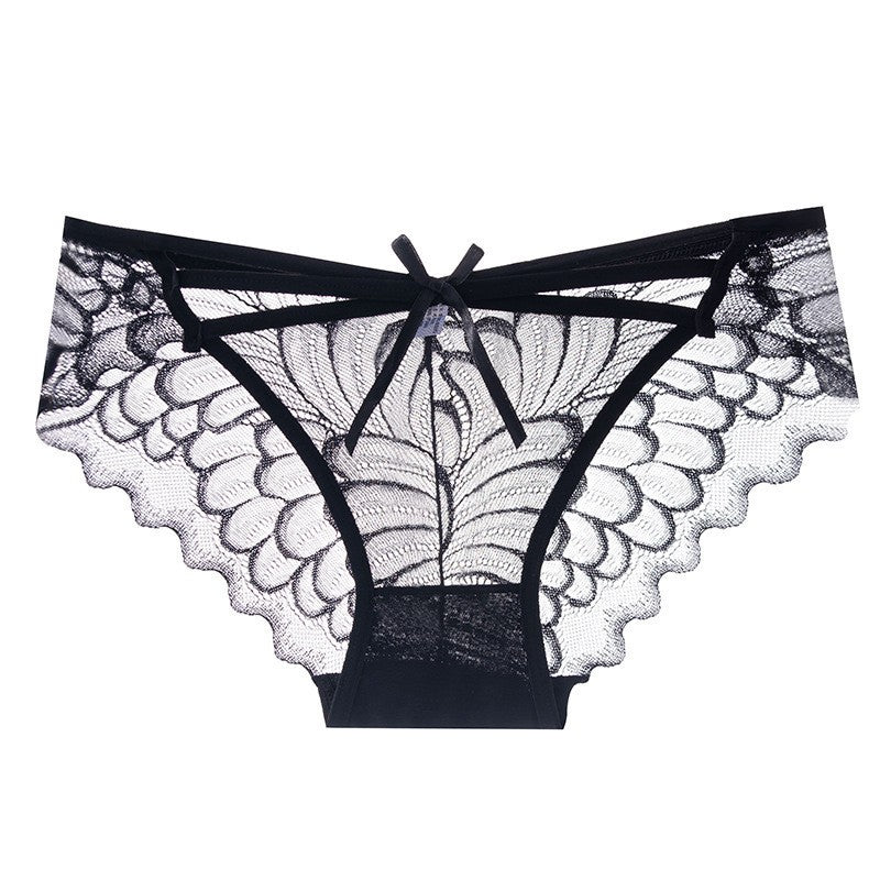 Ladies summer quick-drying breathable lace panties
