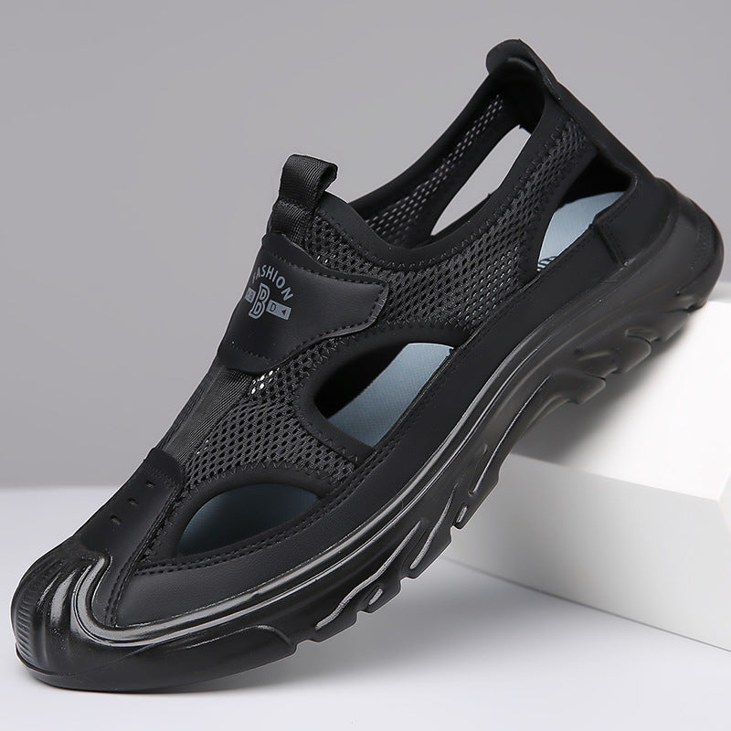 Hollow mesh breathable men's sandals