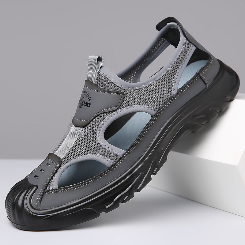 Hollow mesh breathable men's sandals