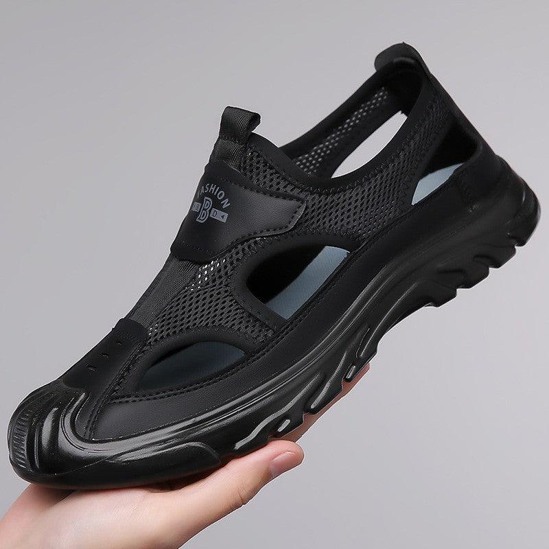 Hollow mesh breathable men's sandals
