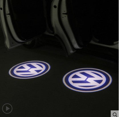 Car logo laser projection light