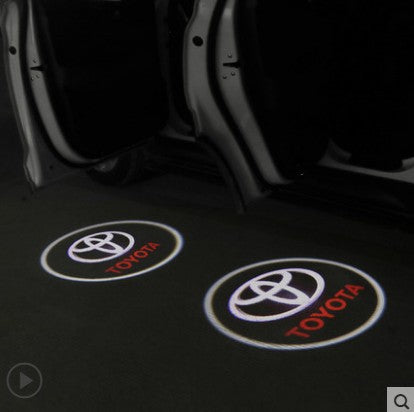 Car logo laser projection light