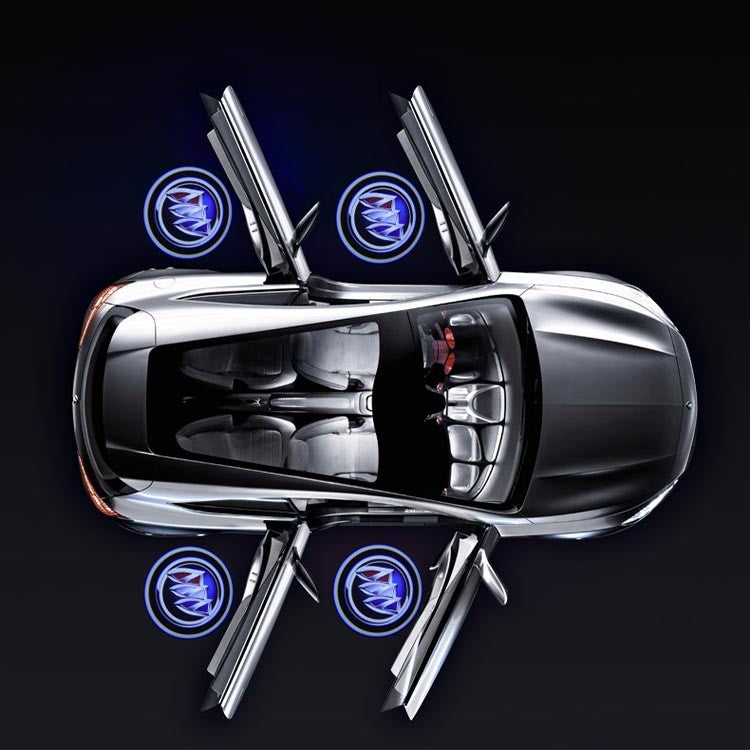 Car logo laser projection light