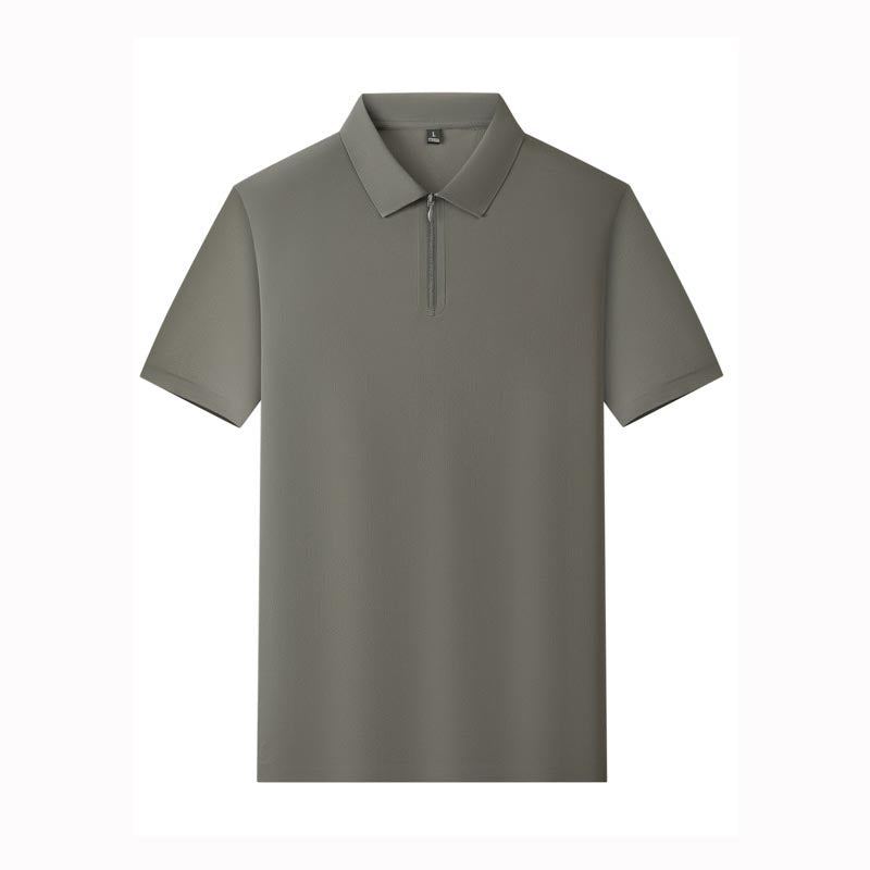 Men's quick-drying casual short-sleeved polo shirt