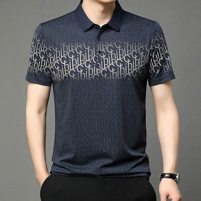 Personalized casual men's short-sleeved T-shirt(you377)
