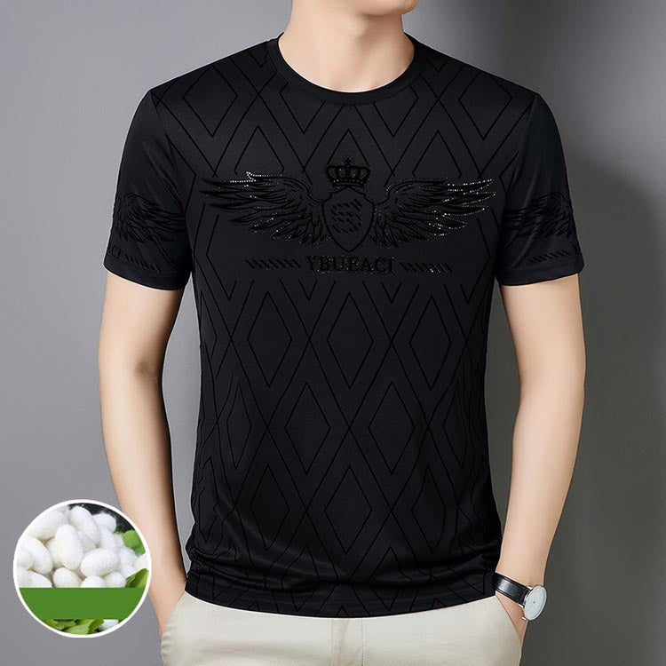 Men's summer fashion trend short-sleeved T-shirts(you390)