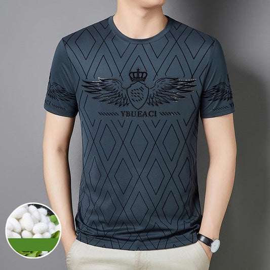 Men's summer fashion trend short-sleeved T-shirts