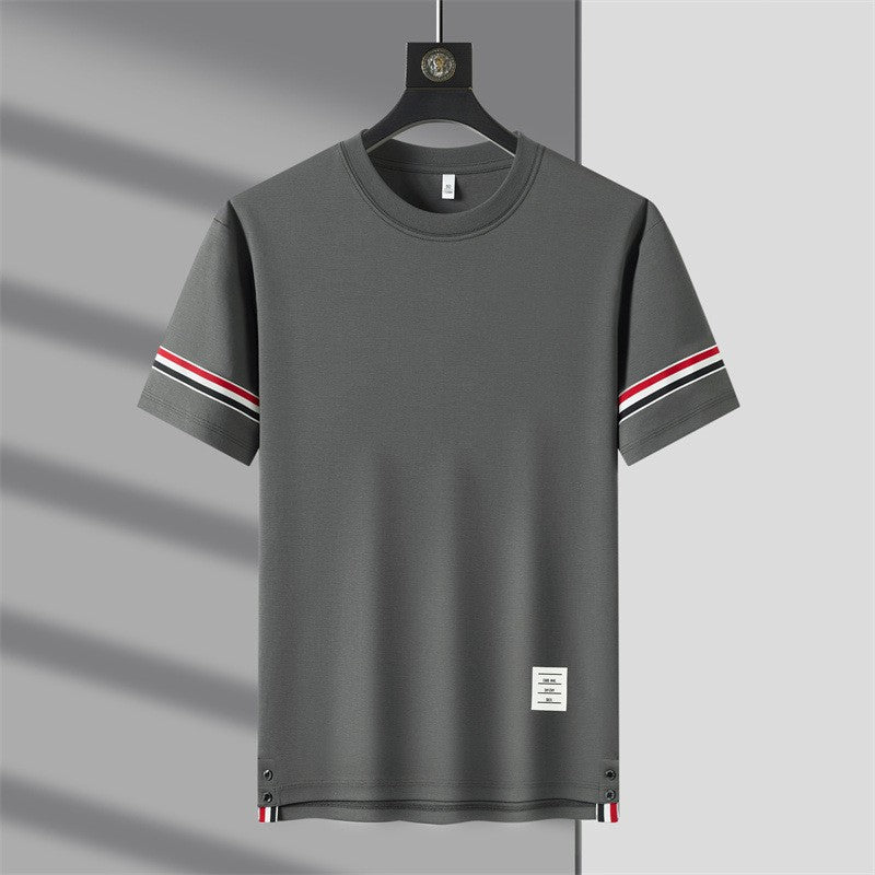 2025 Men's summer light luxury simple casual short-sleeved T-shirt(cm350)